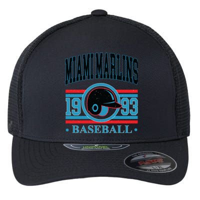 Miami Marlins 1993 Baseball Team Supporter Flexfit Unipanel Trucker Cap