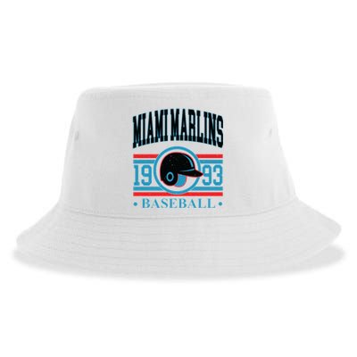 Miami Marlins 1993 Baseball Team Supporter Sustainable Bucket Hat