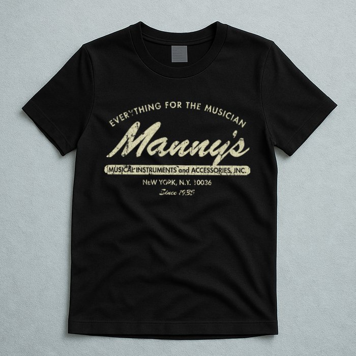 Manny&39;S Music 1935 T-Shirt