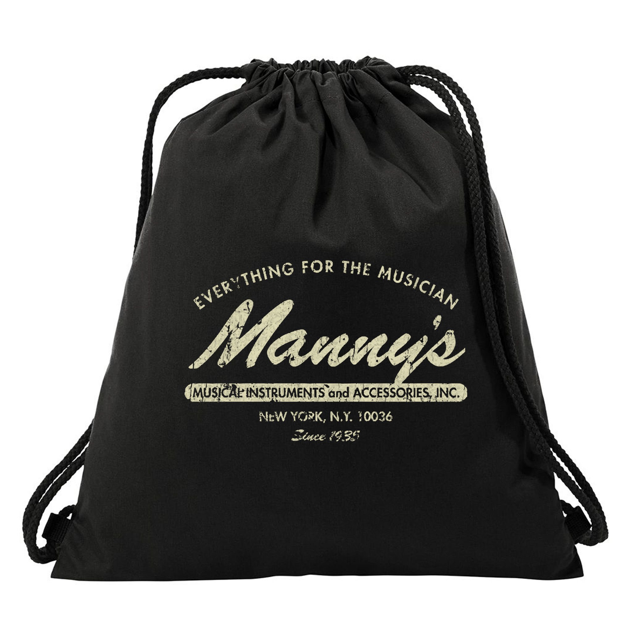 Manny&39;S Music 1935 Drawstring Bag