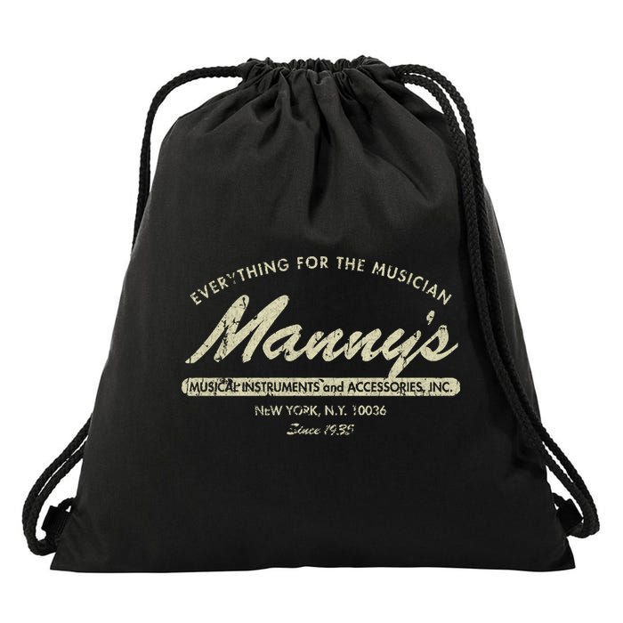 Manny&39;S Music 1935 Drawstring Bag