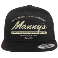 Manny&39;S Music 1935 Flat Bill Trucker Hat
