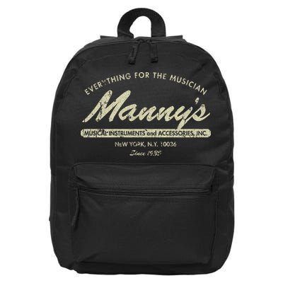 Manny&39;S Music 1935 16 in Basic Backpack
