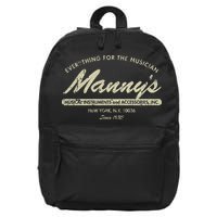 Manny&39;S Music 1935 16 in Basic Backpack