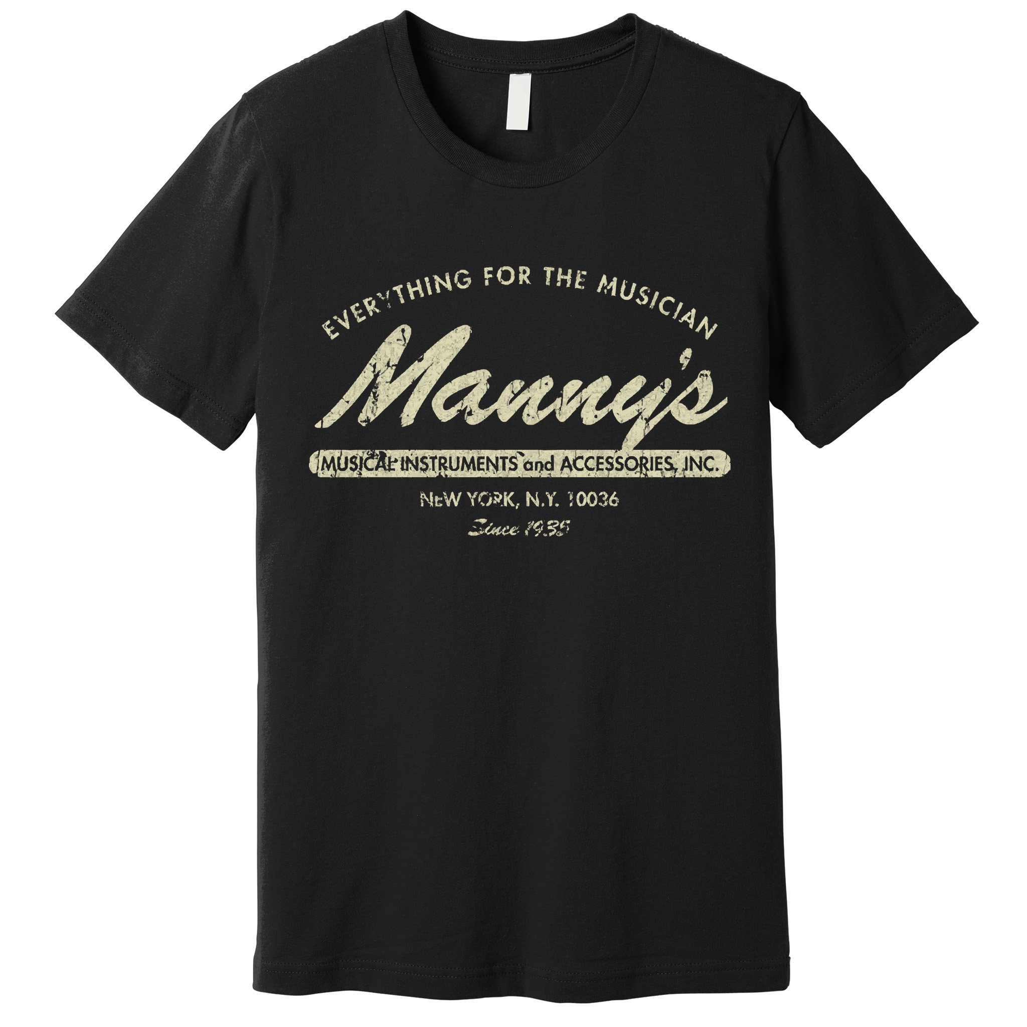 Manny&39;S Music 1935 Premium T-Shirt