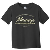 Manny&39;S Music 1935 Toddler T-Shirt