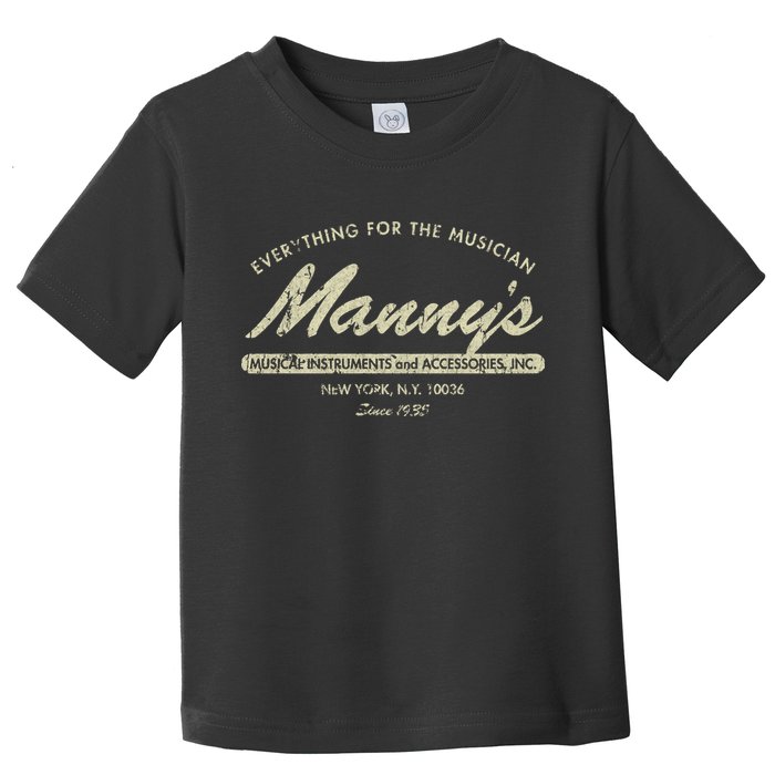 Manny&39;S Music 1935 Toddler T-Shirt