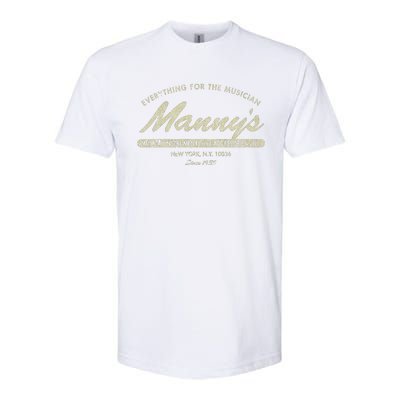 Manny&39;S Music 1935 Softstyle CVC T-Shirt