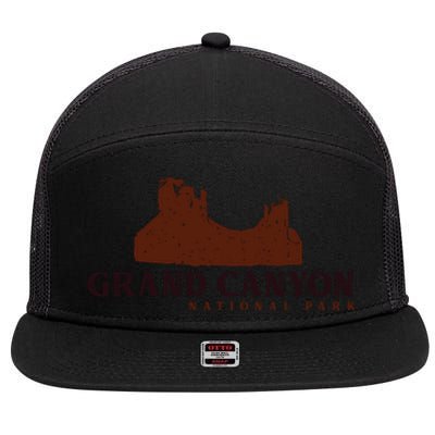 Grand Canyon National Park 7 Panel Mesh Trucker Snapback Hat