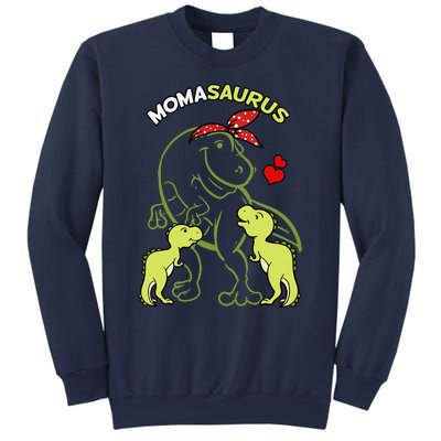 Momasaurus Moma 2 Dinosaur Mommy Mother's Day Sweatshirt