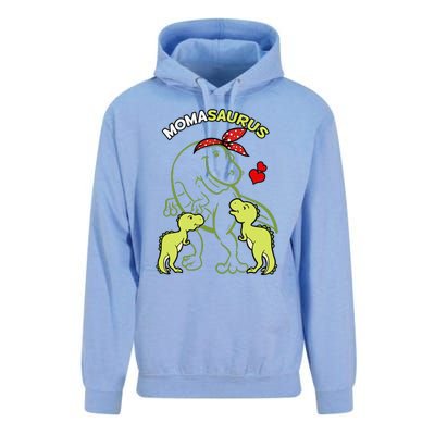 Momasaurus Moma 2 Dinosaur Mommy Mother's Day Unisex Surf Hoodie