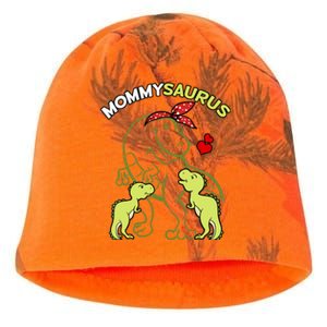 Mommysaurus Mommy 2 Dinosaur Mom Mother's Day Kati - Camo Knit Beanie