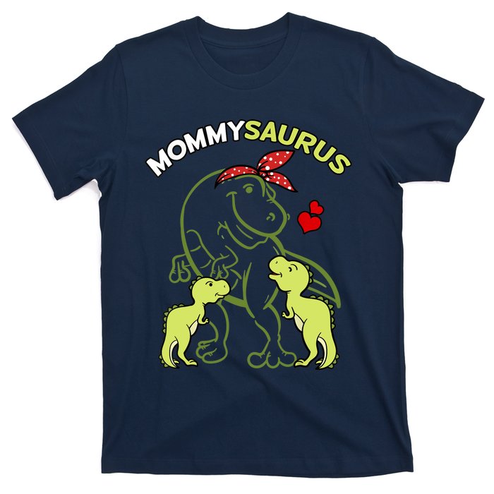 Mommysaurus Mommy 2 Dinosaur Mom Mother's Day T-Shirt