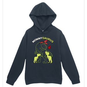 Mommysaurus Mommy 2 Dinosaur Mom Mother's Day Urban Pullover Hoodie