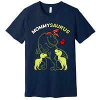 Mommysaurus Mommy 2 Dinosaur Mom Mother's Day Premium T-Shirt