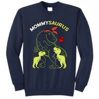 Mommysaurus Mommy 2 Dinosaur Mom Mother's Day Tall Sweatshirt