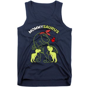 Mommysaurus Mommy 2 Dinosaur Mom Mother's Day Tank Top