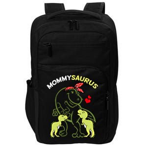 Mommysaurus Mommy 2 Dinosaur Mom Mothers Day Gift Impact Tech Backpack