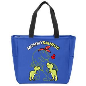 Mommysaurus Mommy 2 Dinosaur Mom Mothers Day Gift Zip Tote Bag