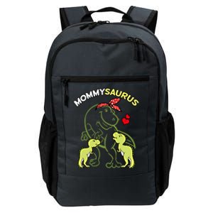 Mommysaurus Mommy 2 Dinosaur Mom Mothers Day Gift Daily Commute Backpack