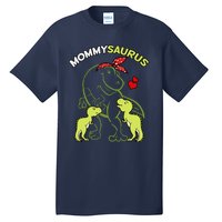 Mommysaurus Mommy 2 Child Dinosaur Mom Mothers Day Tall T-Shirt