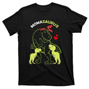 Momasaurus Moma 2 Dinosaur Mommy Mother's Day T-Shirt