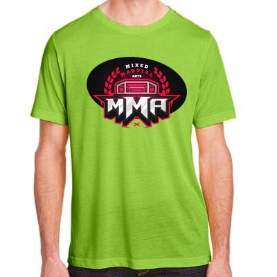 MMA - Mix Martial Arts Logo Adult ChromaSoft Performance T-Shirt