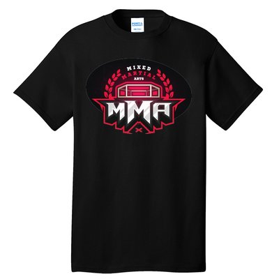 MMA - Mix Martial Arts Logo Tall T-Shirt