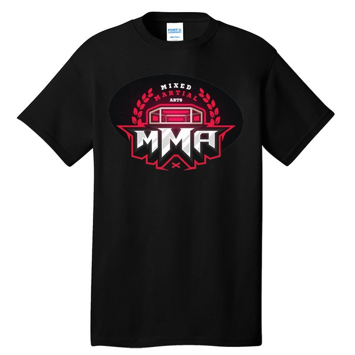 MMA - Mix Martial Arts Logo Tall T-Shirt