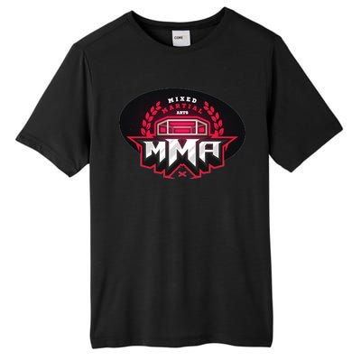 MMA - Mix Martial Arts Logo Tall Fusion ChromaSoft Performance T-Shirt