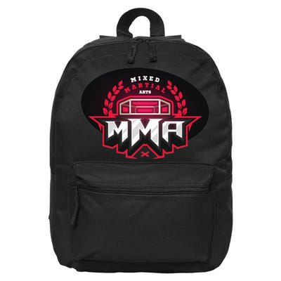 MMA - Mix Martial Arts Logo 16 in Basic Backpack