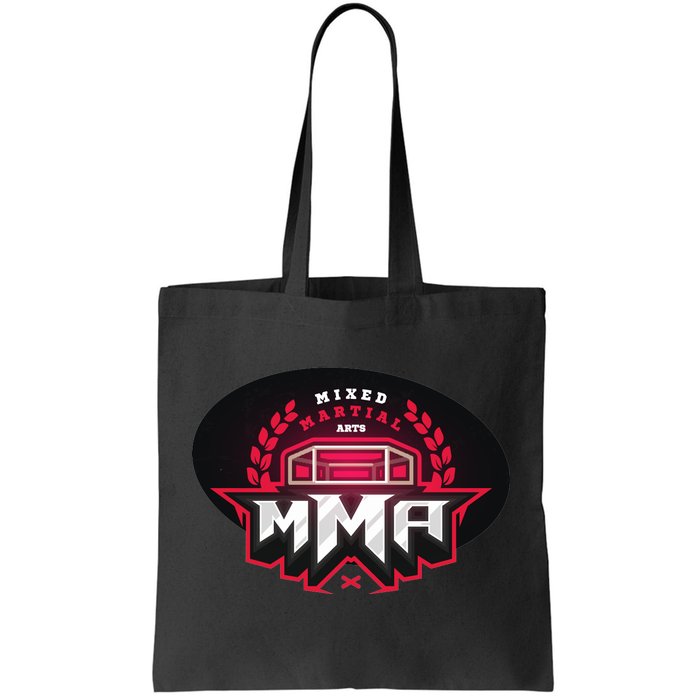 MMA - Mix Martial Arts Logo Tote Bag