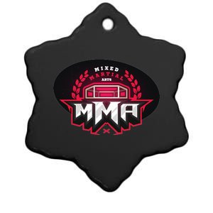 MMA - Mix Martial Arts Logo Ceramic Star Ornament