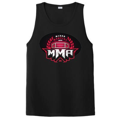 MMA - Mix Martial Arts Logo PosiCharge Competitor Tank