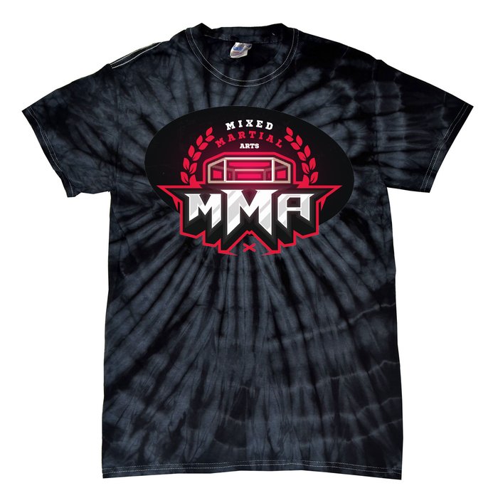 MMA - Mix Martial Arts Logo Tie-Dye T-Shirt