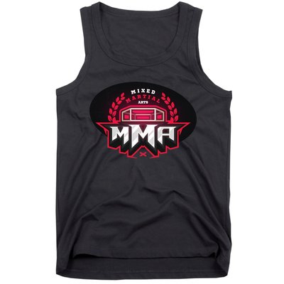 MMA - Mix Martial Arts Logo Tank Top