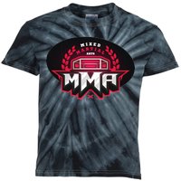 MMA - Mix Martial Arts Logo Kids Tie-Dye T-Shirt