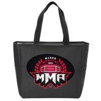 MMA - Mix Martial Arts Logo Zip Tote Bag