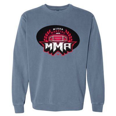 MMA - Mix Martial Arts Logo Garment-Dyed Sweatshirt