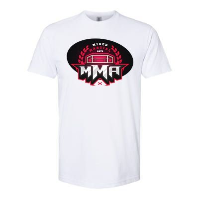 MMA - Mix Martial Arts Logo Softstyle CVC T-Shirt