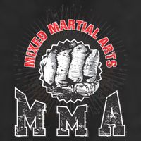 MMA Retro Punch 7 Panel Mesh Trucker Snapback Hat