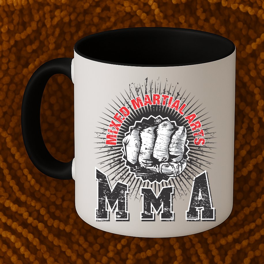 MMA Retro Punch Mug