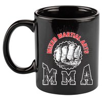 MMA Retro Punch 11oz C Handle Ceramic Mug