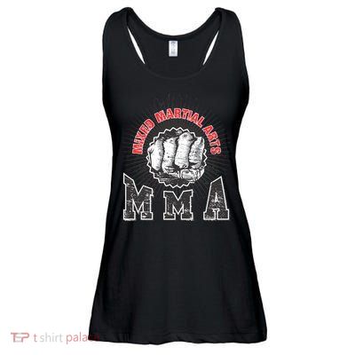 MMA Retro Punch Ladies Essential Flowy Tank