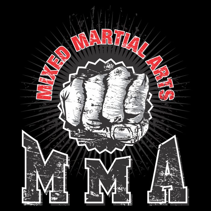 MMA Retro Punch Tall Sweatshirt