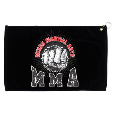 MMA Retro Punch Grommeted Golf Towel