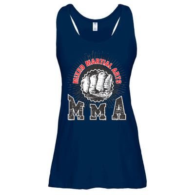 MMA Retro Punch Ladies Essential Flowy Tank