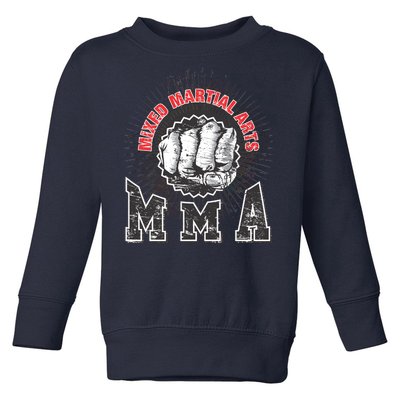 MMA Retro Punch Toddler Sweatshirt