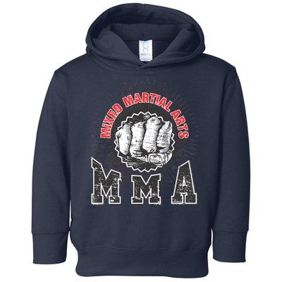 MMA Retro Punch Toddler Hoodie