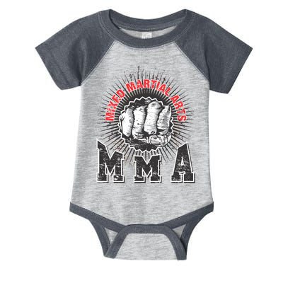 MMA Retro Punch Infant Baby Jersey Bodysuit